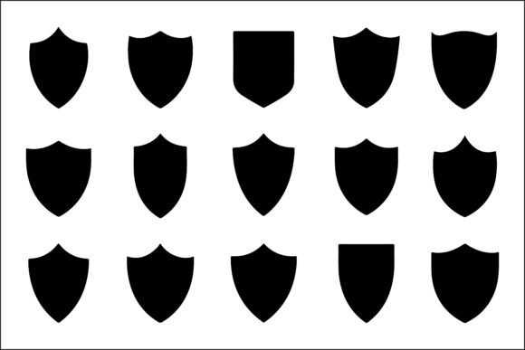 Beautiful Shield Logo Vector Stock Pack