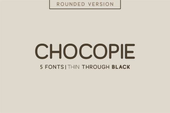 Chocopie: A Versatile All-Caps Sans-Serif for Modern Design