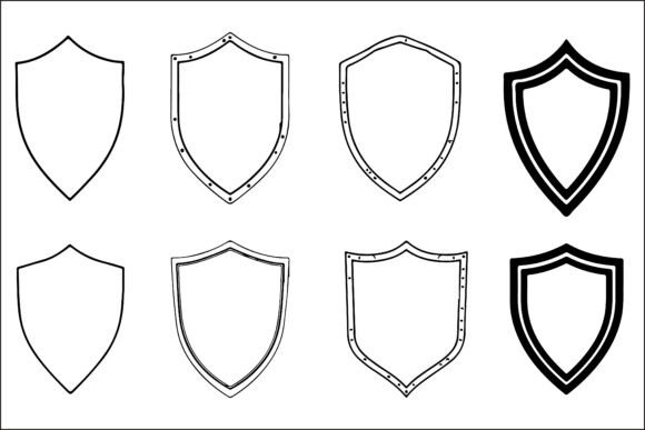 Clean Shield Logo Vector Graphics Pack: A Versatile Tool for Modern Branding