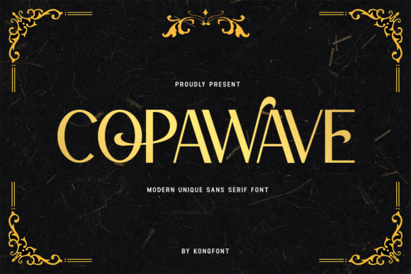 Copawave: A Modern Sans Serif for Bold Design