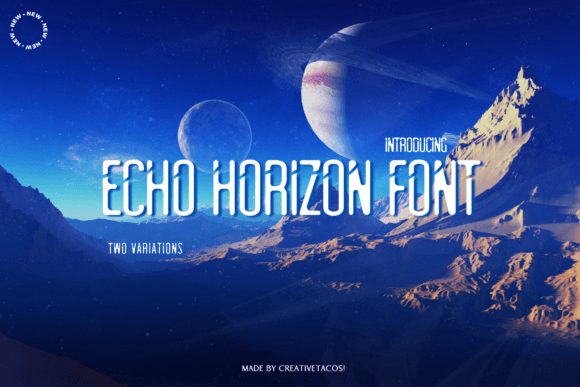 Echo Horizon: Redefining Typography for the Modern Creative