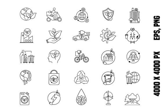 Enhancing Web Design with a Professional Ecology Icons Set