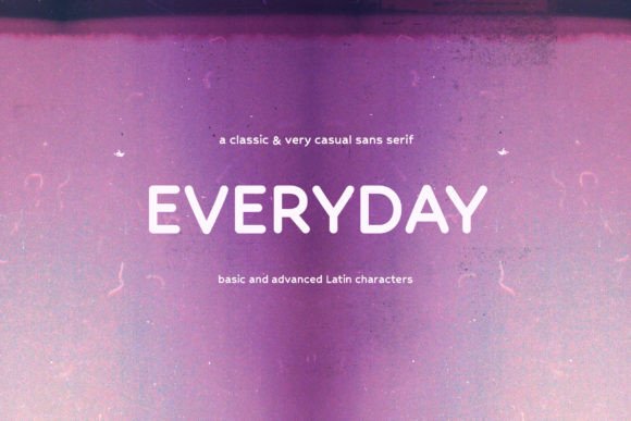 Everyday: The Versatile Typeface for Modern Design