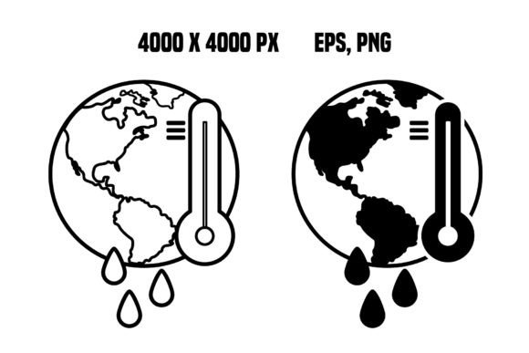 Global Warming Icons: Strategic Visual Assets for Environmental Communication