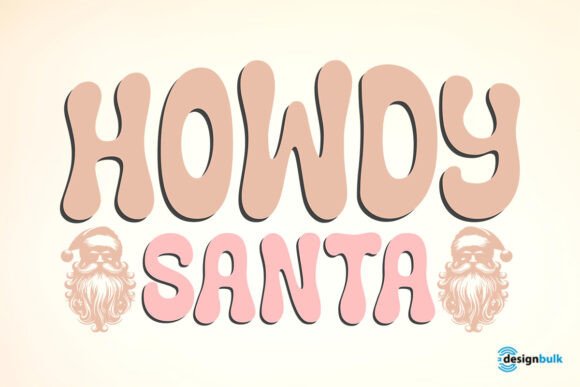 Howdy Santa - Christmas Retro Design Evaluation