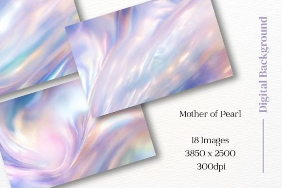 Iridescent Mother of Pearl Pastel BG: Elevating Your Visual Storytelling