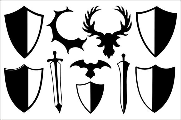 The Power of the Shield: Elevating Brand Identity with Shield Logo Vector Graphics Stock